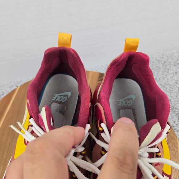 Nike Mens 9.5 Air Max 270 React Noble Red Athletic Daily Sneaker AO4971-601 - Picture 12 of 13